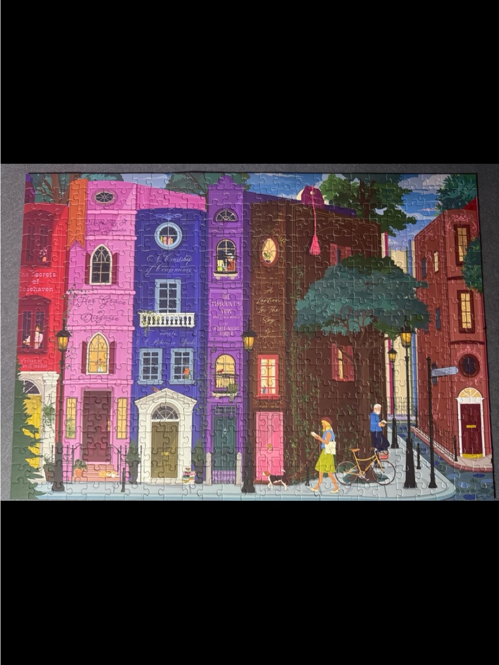 Hobbry “Bookmark Boulevard” 500 piece puzzle - Picture 3 of 3